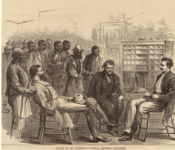 Congress creates Freemen's Bureau