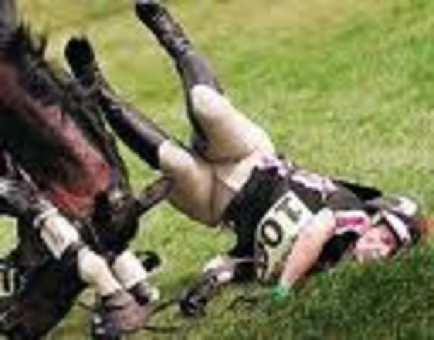 Primer Accidente a Caballo