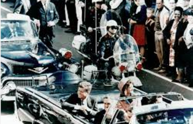JFK shot and killed