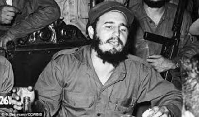 Fidel Castro takes over Cuba