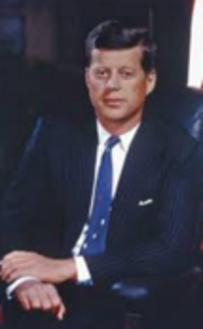 John F. Kennedy.