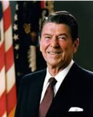 Ronald Reagan.