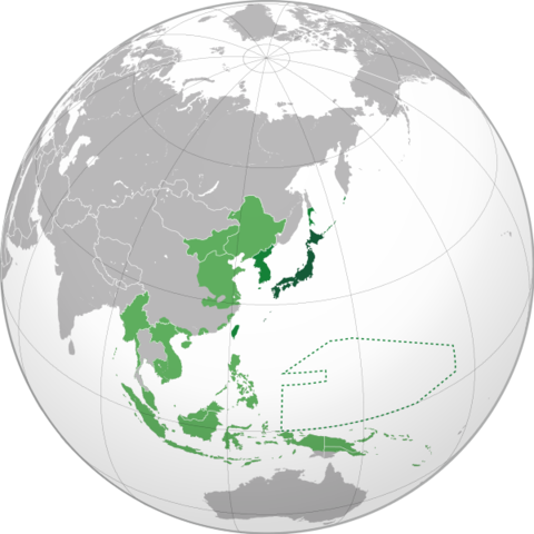 Japan dominated Southeast Asia and Pacific