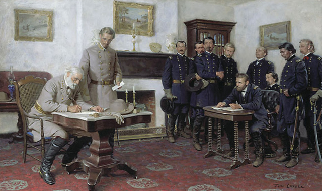 Lee Surrenders at Appomattox Court House- Civil War Ends