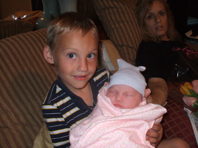 Justin's Sister Rachel is Born