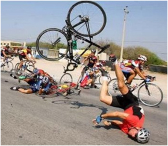 Accident de bicyclette
