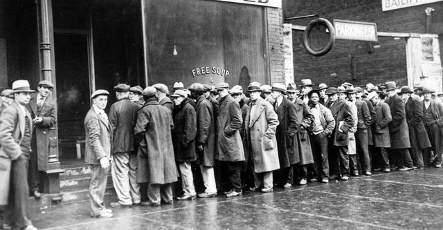 US Great Depression Begins