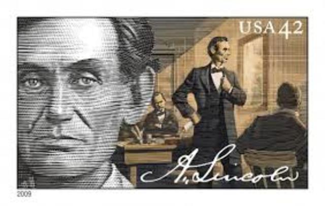 Lincoln becomes a lawyer before presidency