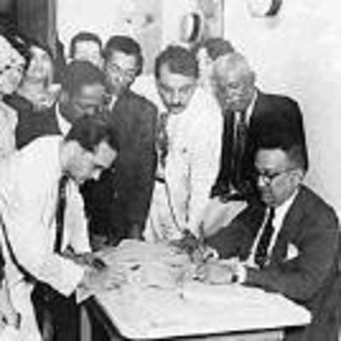 La inscripción del Partido Popular Democrático