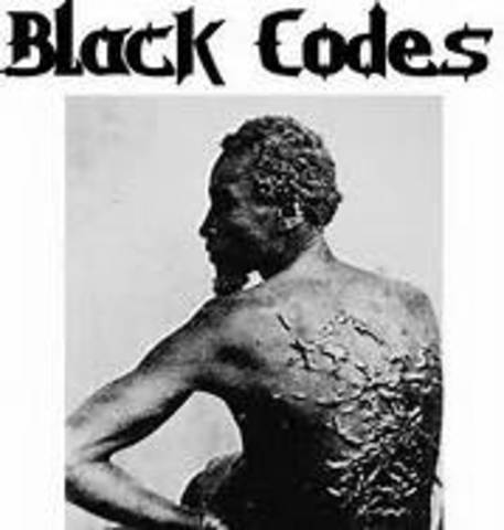Mississippi Enacts the First Black Codes