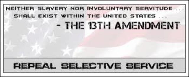 13th Ammnedment approved by Congress