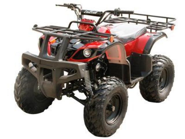 We get a four wheeler!