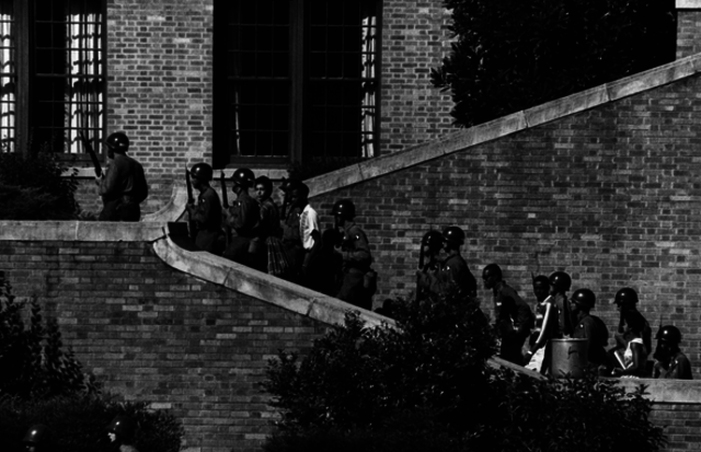 The Little Rock Nine are admitted