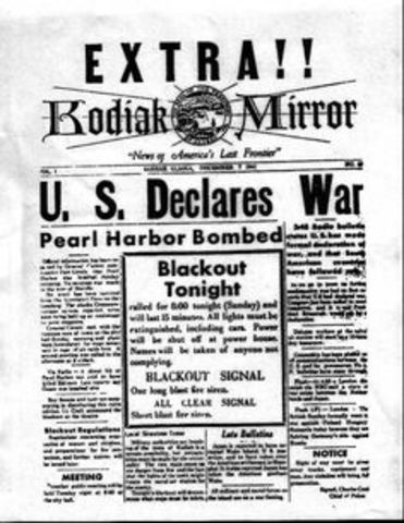 US declares war