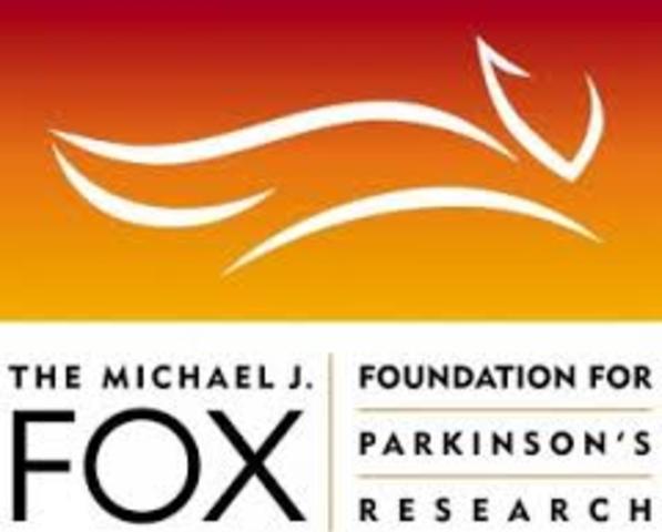 Michael J Fox Launches the Michael J. Fox Foundation for Parkinson's Research.