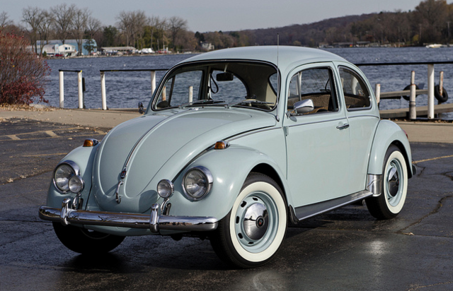 Fixing a vfolkswagon beetle.