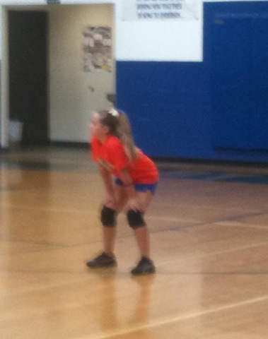 My first volleyball game!