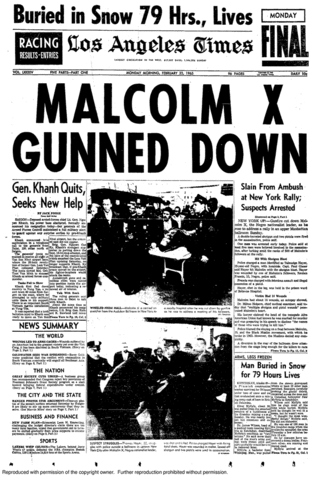 Assassination of Malcolm X