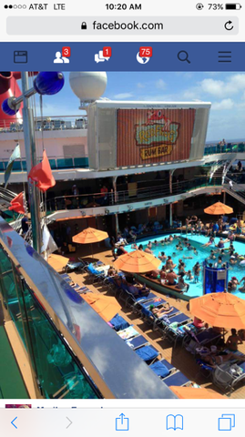 First time on a cruise ship