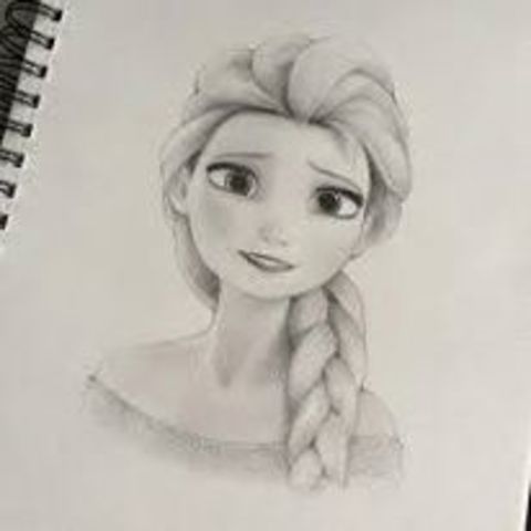 drew elsa for the first time