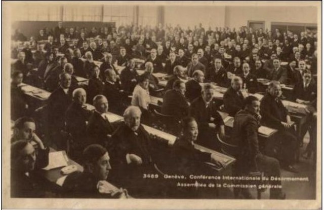 The final league of nations disarmament conference is held