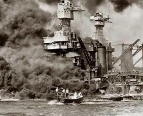 Pearl Harbor bombed