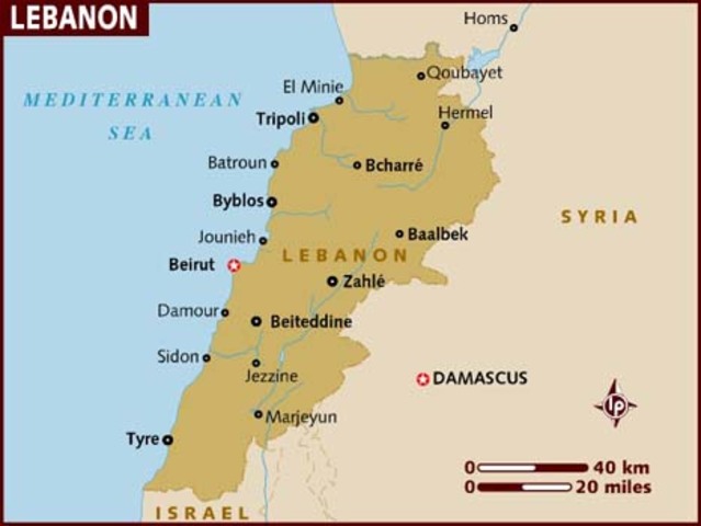 Removal of forces in Lebanon