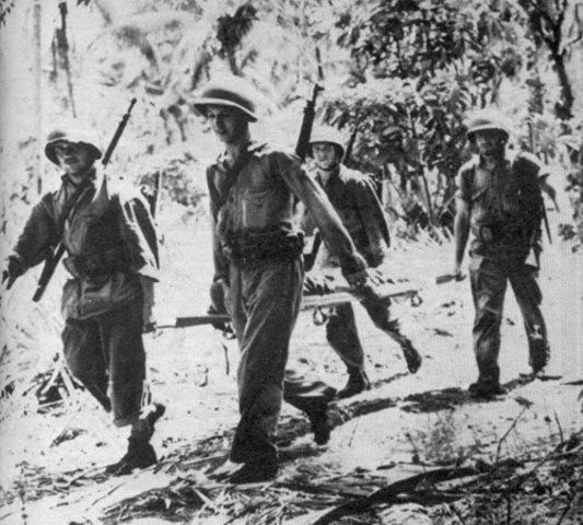 Several marines, with Australian support, landed on Guadalcanal and the neighboring island of Tulagi