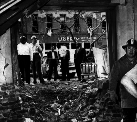 16th Baptist Church is Bombed