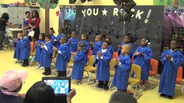 When i had my Pre-k graduation