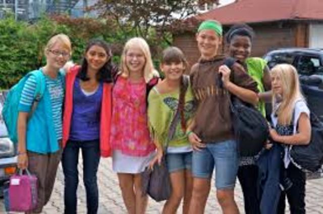 First day of 7th grade.