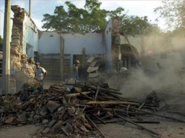 Colima, Mexico Earthquake