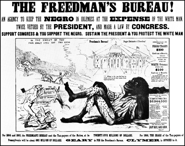 Congress creates Freedmens' Bureau