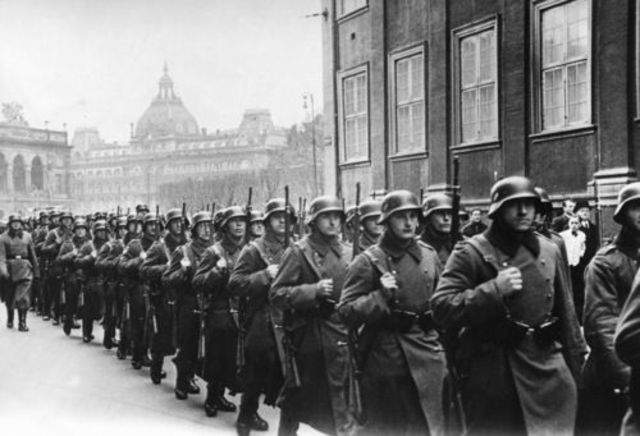 Hitler launches surprise invasion of Denmark and Norway