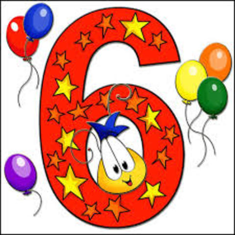 my 6th birthday
