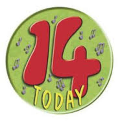 my 14th birthday
