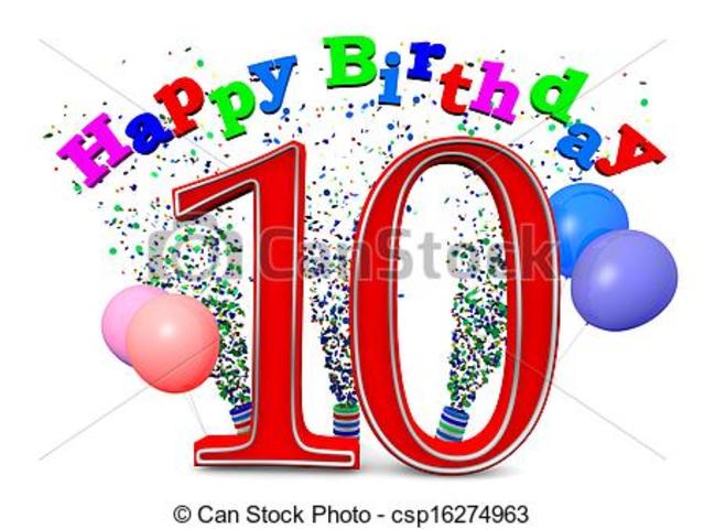 tenth birthday