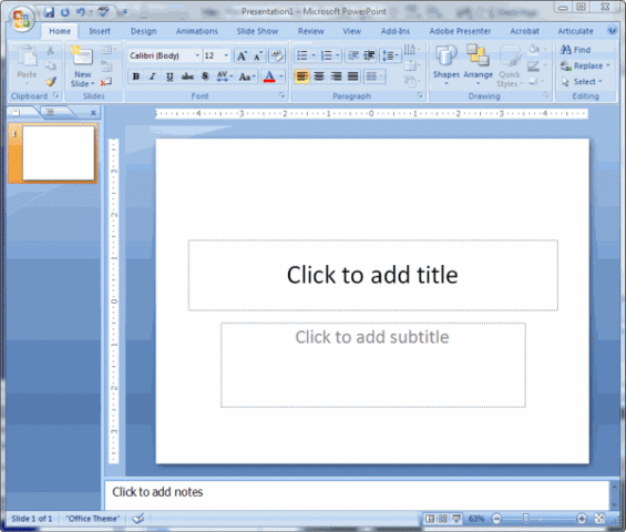 Powerpoint 2007