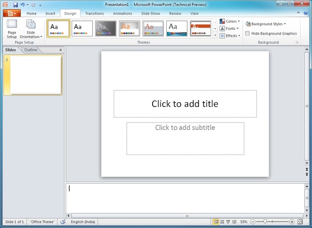 Powerpoint 2010