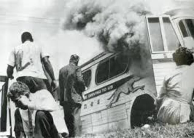 Freedom riders oppose segregation