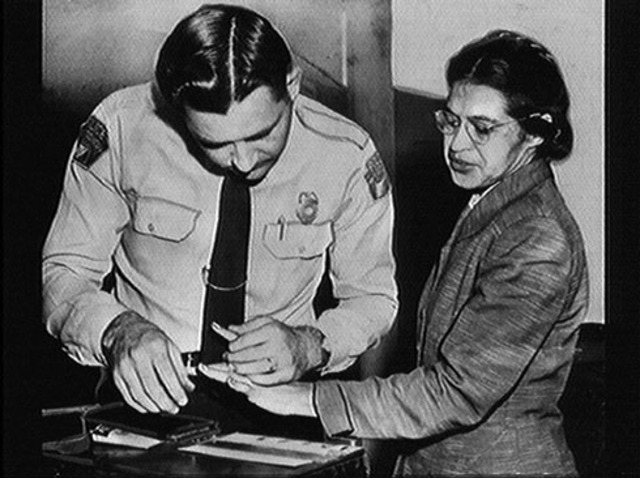 Rosa Parks arrested