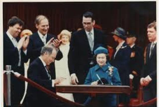 Patriation of the Constituition