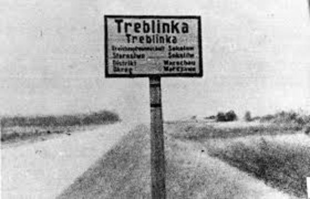 Treblinka Death Camp begins operations