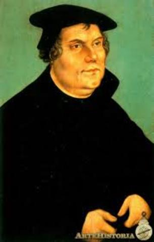 Muere Martin Lutero en Eistebe . La confederacion protestante de Smalkalda es vecida por Carlos V. El español Miguel Servet publica su Chritiaisimi restiutio, libro opuesto al calviismo