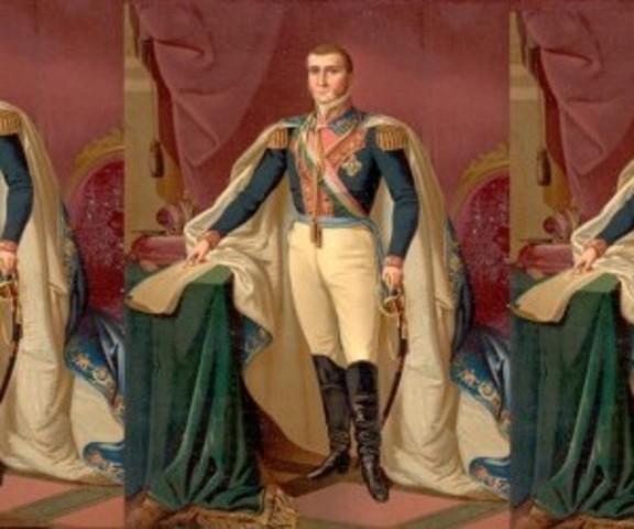 1822. Agustin de Iturbide es proclamado emperador de Mexico.