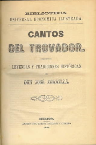Cantos del trovador