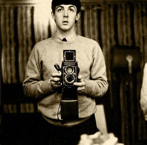 Paul Macartney says he invented the selfie 1965