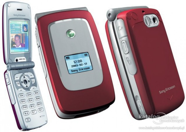 First phone invented with a front-facing camera 2003.