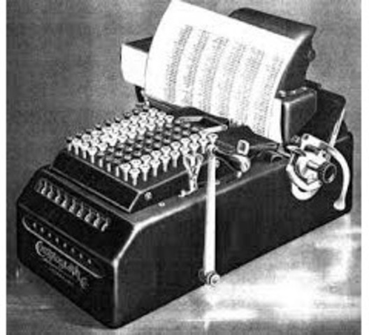 Primera calculadora automatica