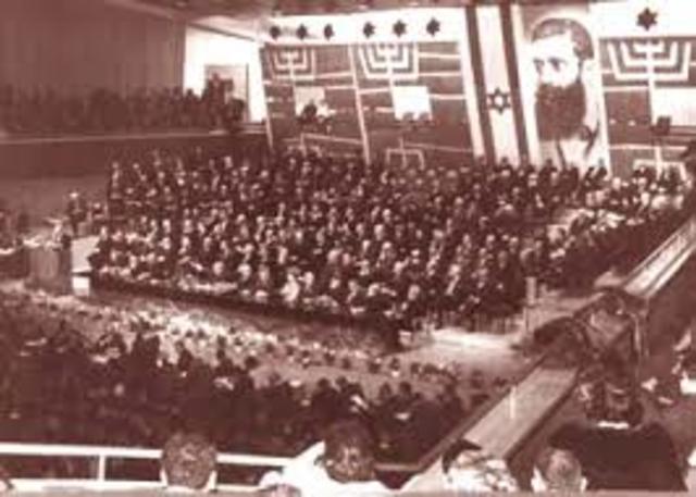 Primer Congreso Sionista en Basilea, Suiza por Teodoro Hertzel